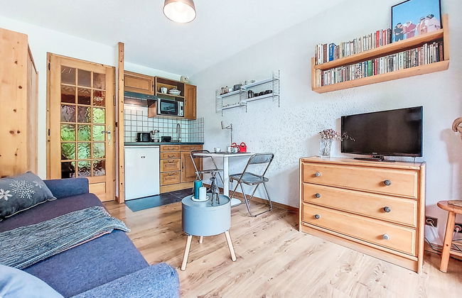 Apartamento de 1 quarto em Chamonix-Mont-Blanc com jardim e terraço - Foto 18