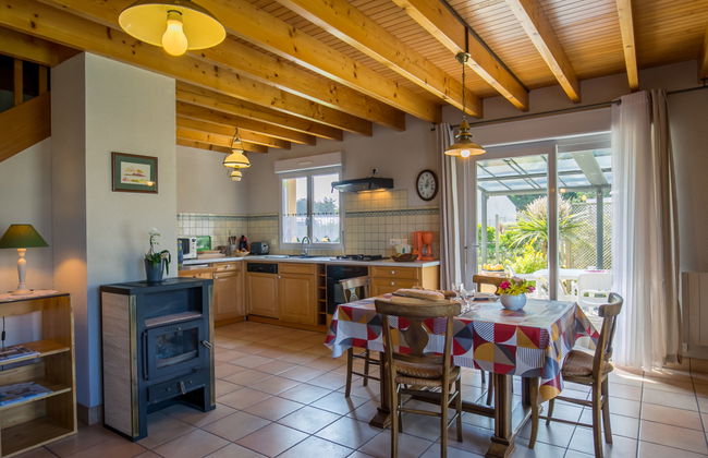 Casa de 2 quartos em Santec com jardim e terraço - Foto 13