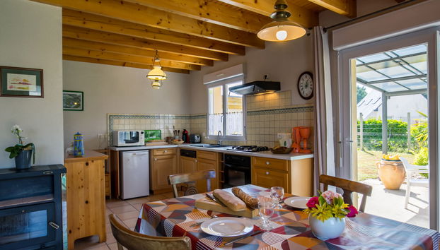 Casa con 2 camere da letto a Santec con giardino e terrazza - Foto 3