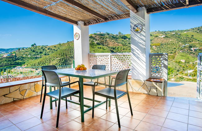 Casa de 3 quartos em Frigiliana com piscina privada e jardim - Foto 26