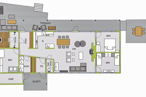 Foto 3 - Casa con 3 camere da letto a Kuusamo con sauna