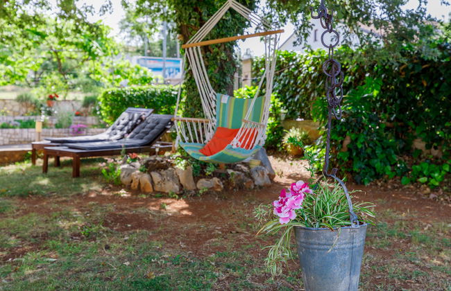 Apartamento de 1 quarto em Poreč com jardim e terraço - Foto 14