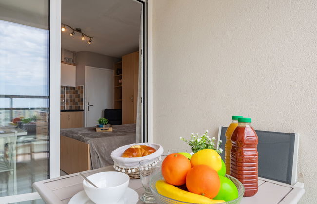 Apartamento de 1 quarto em Canet-en-Roussillon com terraço - Foto 16
