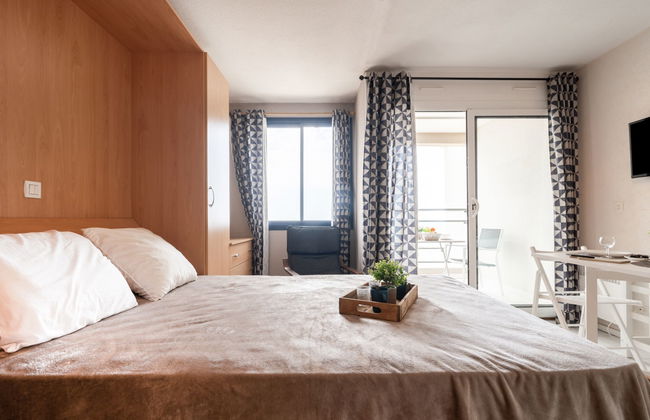Apartamento de 1 quarto em Canet-en-Roussillon com terraço - Foto 12