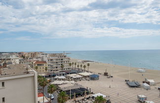 Foto 1 - Apartamento en Canet-en-Roussillon con terraza y vistas al mar