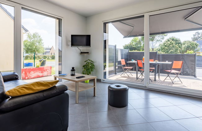 Casa de 3 quartos em Saint-Germain-sur-Ay com jardim e terraço - Foto 13