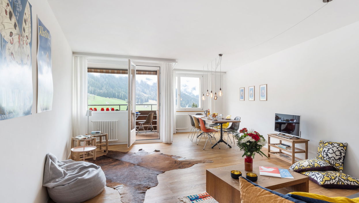 Apartamento de 3 quartos em Davos com sauna - Foto 1