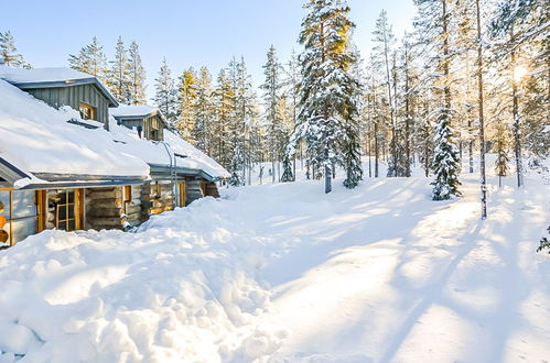 Foto 7 - Haus mit 1 Schlafzimmer in Kolari mit sauna und blick auf die berge