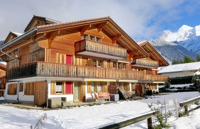 Apartamento de 2 quartos em Kandersteg com jardim e terraço - Foto 29