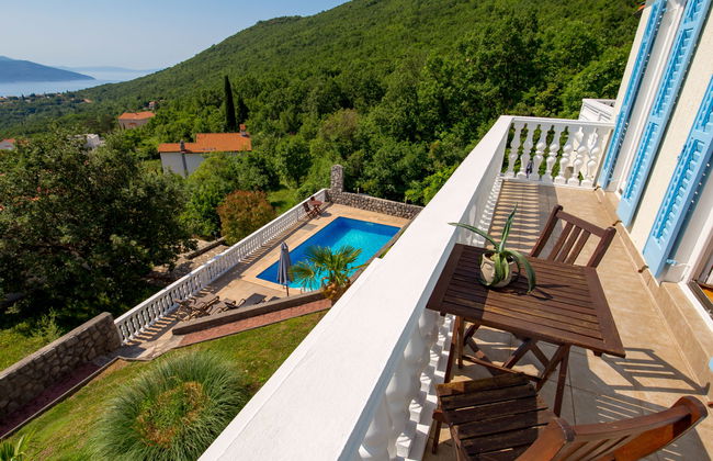 Casa de 4 quartos em Mošćenička Draga com piscina e jardim - Foto 50
