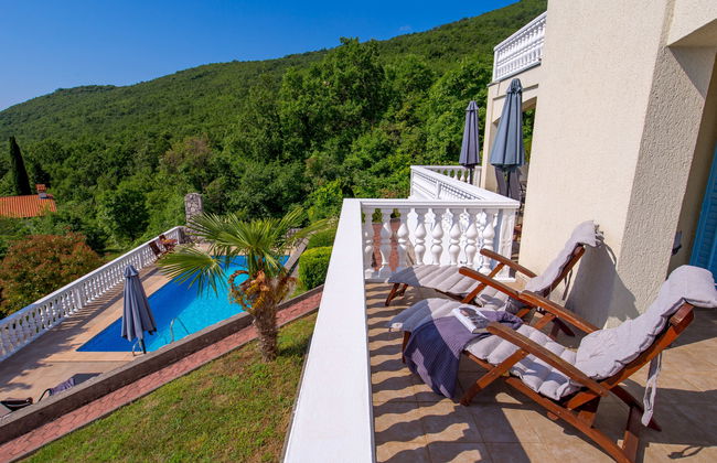 Casa de 4 quartos em Mošćenička Draga com piscina e jardim - Foto 14