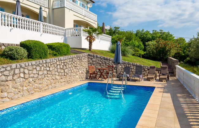 Casa de 4 quartos em Mošćenička Draga com piscina e jardim - Foto 30