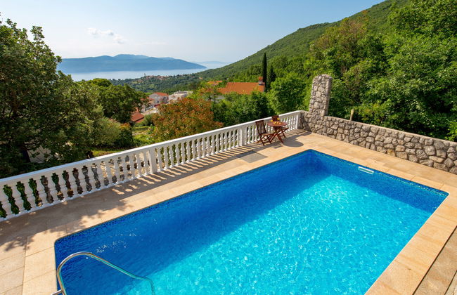 Casa de 4 quartos em Mošćenička Draga com piscina e jardim - Foto 23