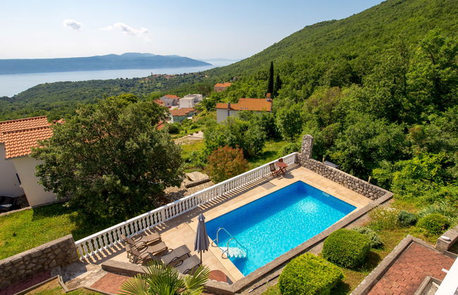 Casa de 4 quartos em Mošćenička Draga com piscina e jardim - Foto 49