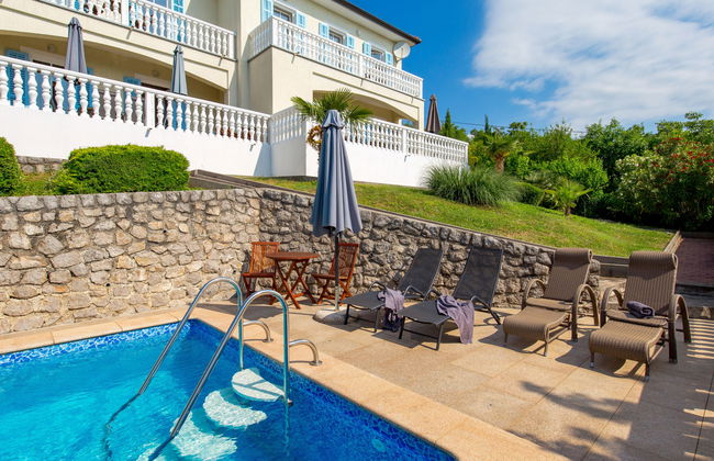 Casa de 4 quartos em Mošćenička Draga com piscina e jardim - Foto 20