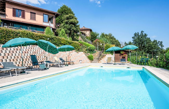 Apartamento de 2 quartos em Cortazzone com piscina e jardim - Foto 13