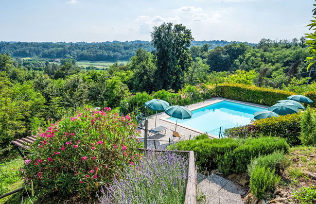 Apartamento de 2 quartos em Cortazzone com piscina e jardim - Foto 2