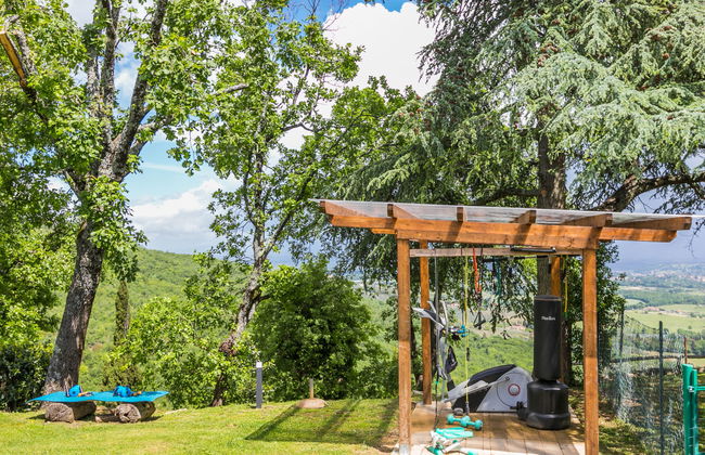 Apartamento de 2 quartos em Bucine com piscina e jardim - Foto 45