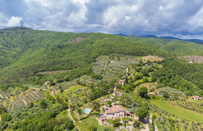 Apartamento de 2 quartos em Bucine com piscina e jardim - Foto 47