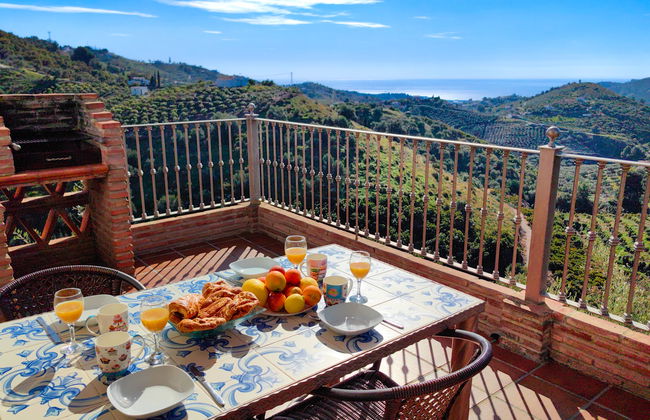Casa de 3 quartos em Frigiliana com piscina privada e jardim - Foto 3