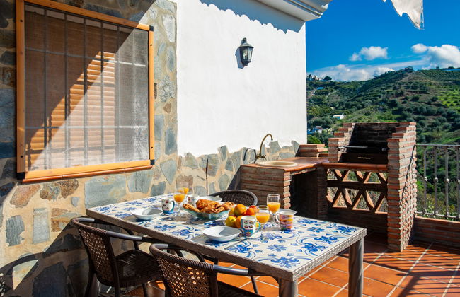 Casa de 3 quartos em Frigiliana com piscina privada e jardim - Foto 23