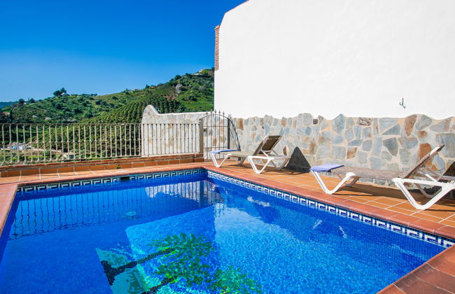 Casa de 3 quartos em Frigiliana com piscina privada e jardim - Foto 30