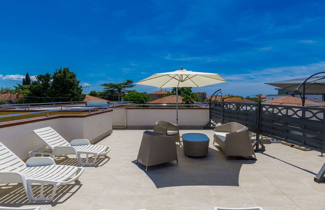 Apartamento em Umag com piscina e jardim - Foto 16