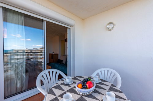 Foto 15 - Apartamento de 1 habitación en Le Barcarès con terraza y vistas al mar