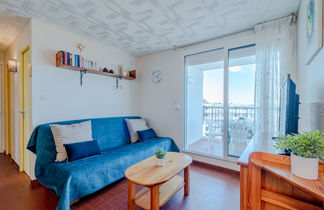 Foto 2 - Appartamento con 1 camera da letto a Le Barcarès con terrazza e vista mare