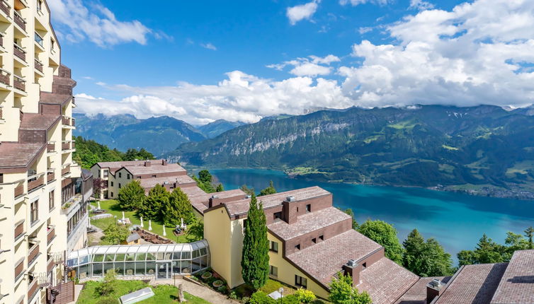 Photo 1 - Appartement de 1 chambre à Beatenberg avec piscine et vues sur la montagne