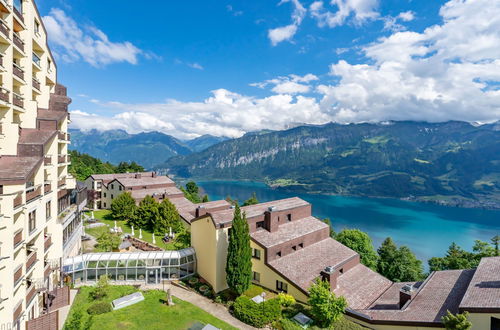 Photo 1 - Appartement de 1 chambre à Beatenberg avec piscine et vues sur la montagne