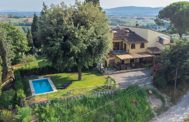 Casa de 2 quartos em Certaldo com piscina privada e jardim - Foto 1