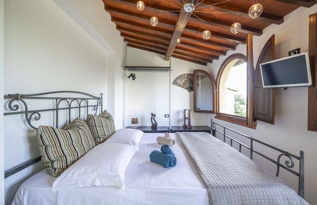Casa de 2 quartos em Certaldo com piscina privada e jardim - Foto 26