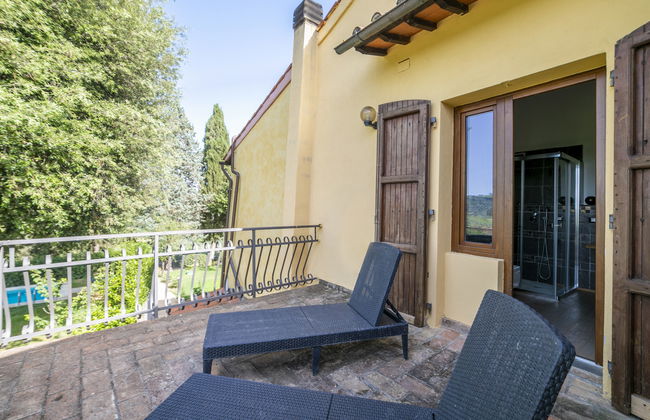 Casa de 2 quartos em Certaldo com piscina privada e jardim - Foto 25