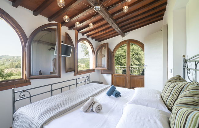 Casa de 2 quartos em Certaldo com piscina privada e jardim - Foto 24