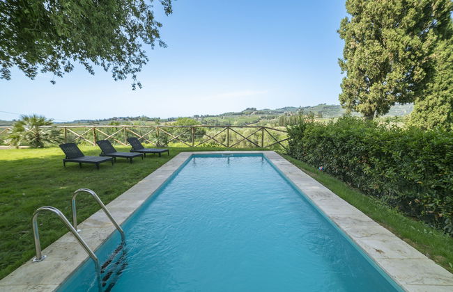 Casa de 2 quartos em Certaldo com piscina privada e jardim - Foto 36