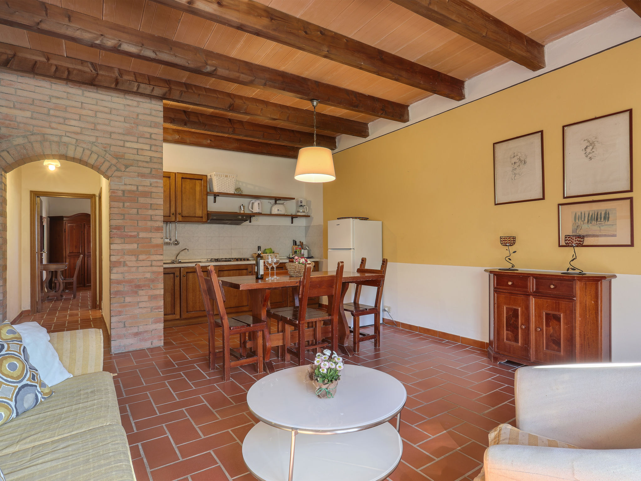 Foto 7 - Casa con 1 camera da letto a San Gimignano con piscina e giardino