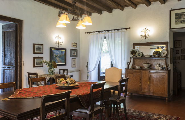 Casa de 5 quartos em Carbognano com piscina privada e jardim - Foto 15