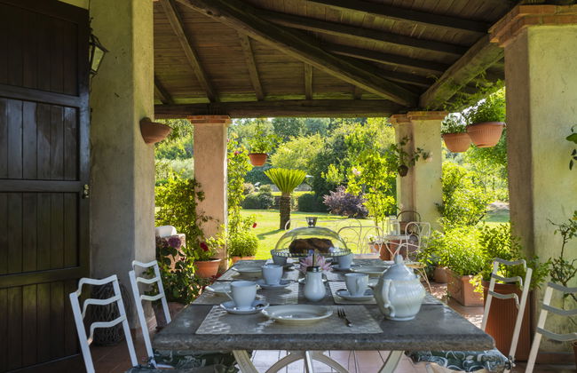 Casa de 5 quartos em Carbognano com piscina privada e jardim - Foto 3