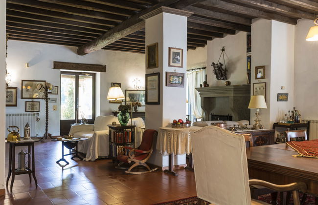 Casa de 5 quartos em Carbognano com piscina privada e jardim - Foto 14