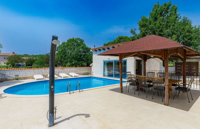 Casa de 4 quartos em Marčana com piscina privada e jardim - Foto 14