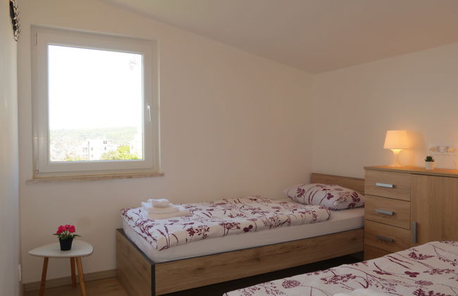 Apartamento de 2 quartos em Punat com terraço - Foto 7