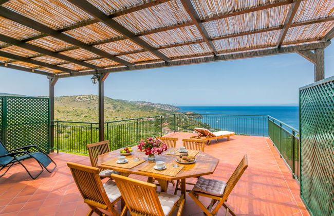 Apartamento de 3 quartos em Monte Argentario com jardim e terraço - Foto 6