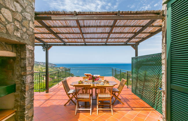 Apartamento de 3 quartos em Monte Argentario com jardim e terraço - Foto 40