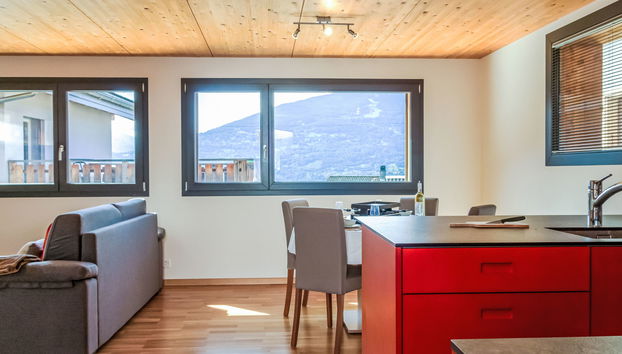 Haus mit 2 Schlafzimmern in Savièse mit garten und terrasse - Foto 4