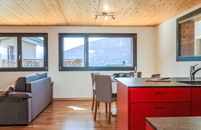 Casa de 2 quartos em Savièse com jardim e terraço - Foto 4