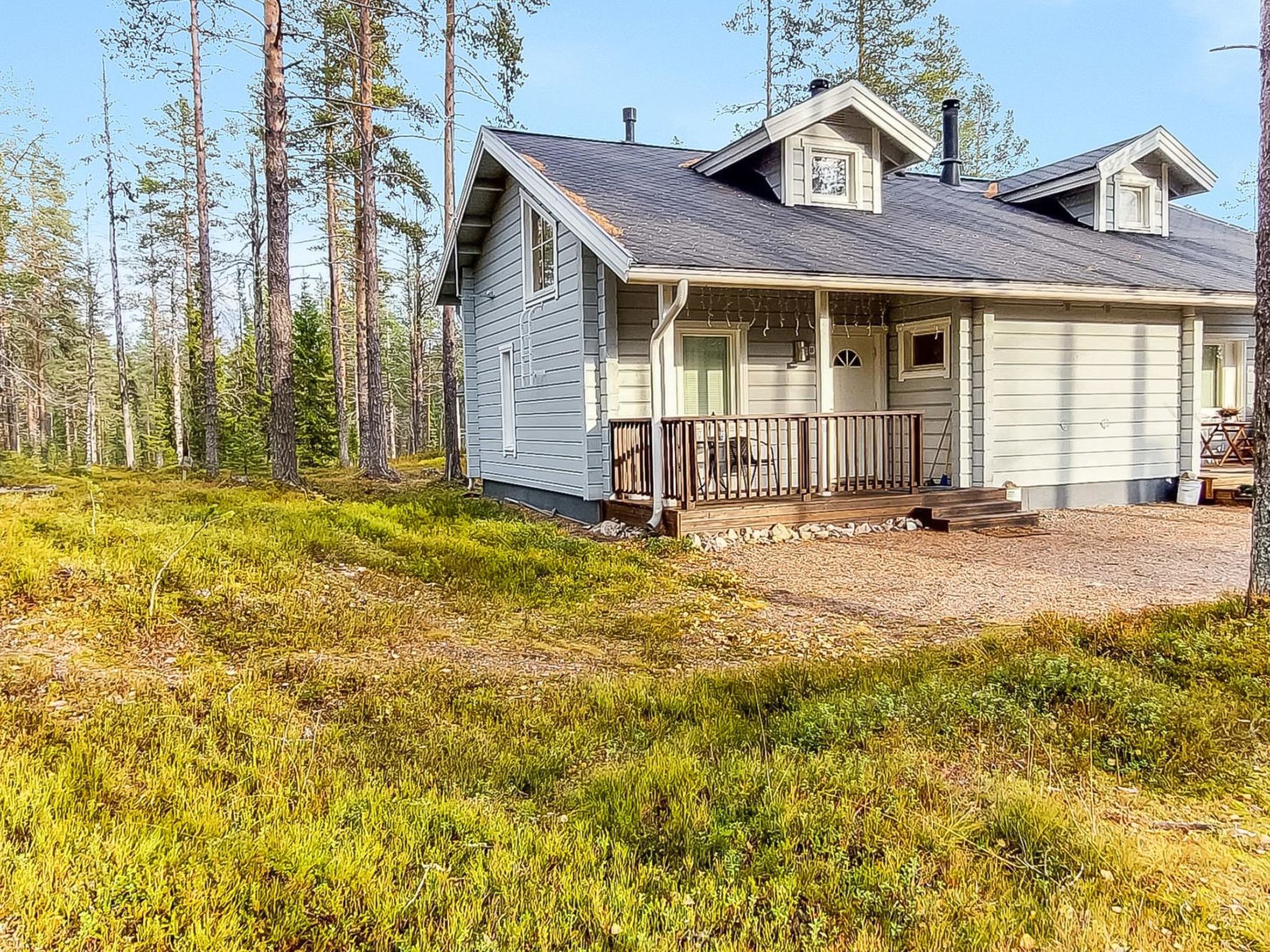 Foto 15 - Haus mit 1 Schlafzimmer in Kolari mit sauna und blick auf die berge