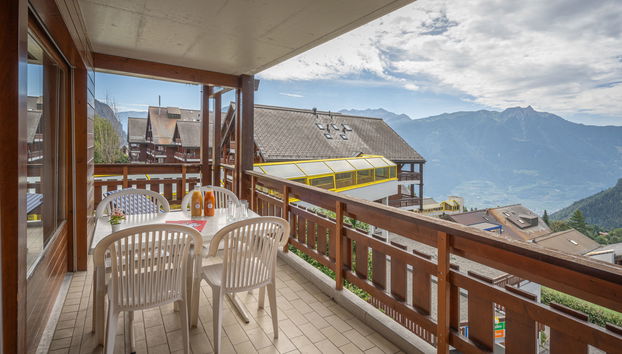 Appartamento con 3 camere da letto a Leytron con piscina e sauna - Foto 5