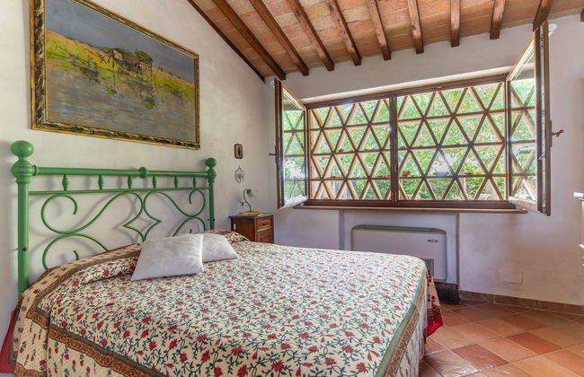Casa de 2 quartos em Colle di Val d'Elsa com piscina e jardim - Foto 16