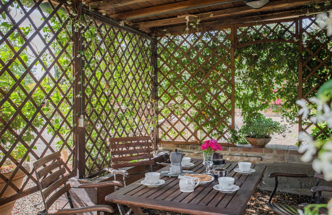 Casa de 2 quartos em Colle di Val d'Elsa com piscina e jardim - Foto 31